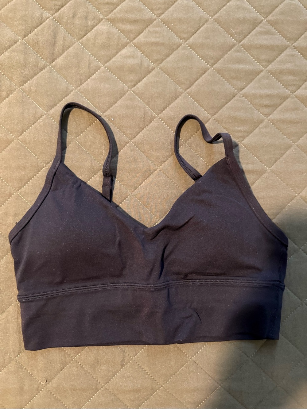 Everyday Black Seamless Sports Bralette